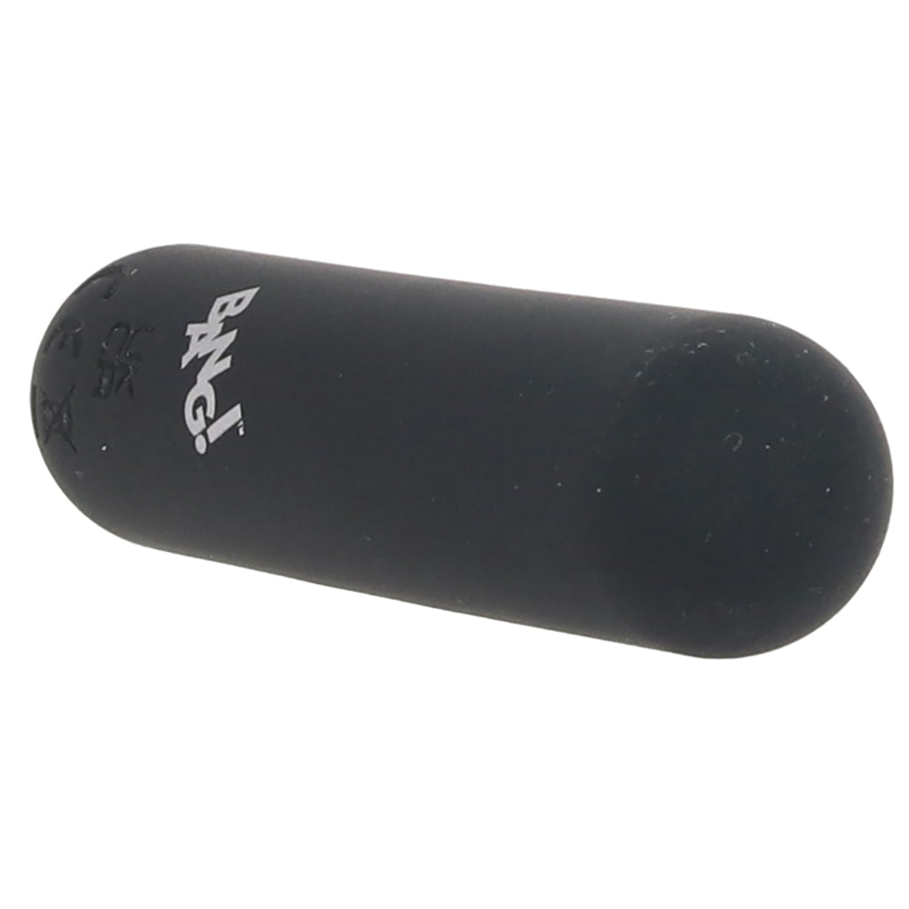 Bang! Flexible Silicone Bullet Vibe in Black Vibrators > Bullet and Egg Vibrators - Tophatter Daily Deals